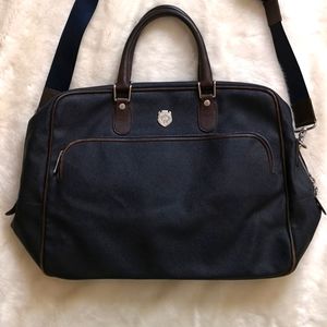 Orobianco navy all leather purse